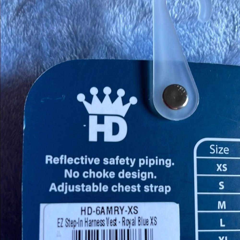 Hip Doggie Blue Step-in Harness